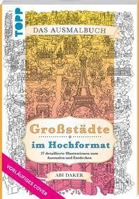 Großstädte im Hochformat - das Ausmalbuch