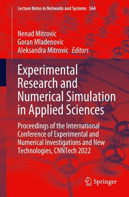 Experimental Research and Numerical Simulation in Applied Sciences