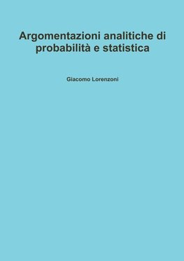 Argomentazioni analitiche di probabilità e statistica