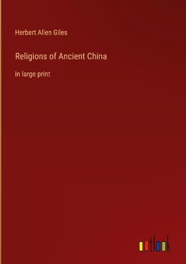 Religions of Ancient China