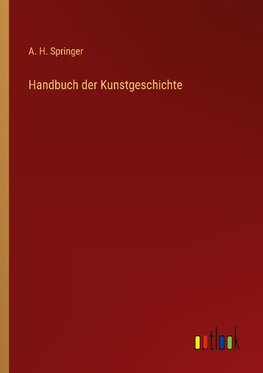 Handbuch der Kunstgeschichte