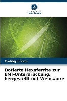 Dotierte Hexaferrite zur EMI-Unterdrückung, hergestellt mit Weinsäure