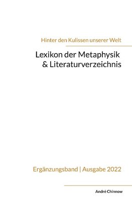 Lexikon der Metaphysik & Literaturverzeichnis