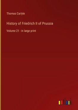 History of Friedrich II of Prussia