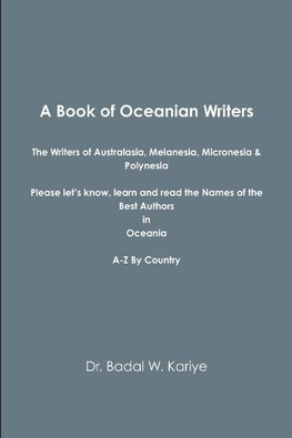 A Book of Oceanian Writers