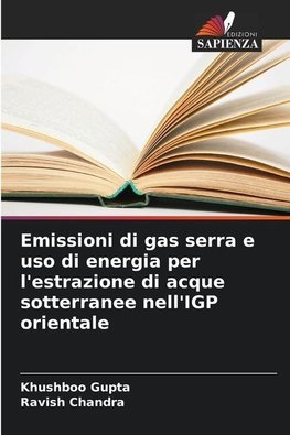 Emissioni di gas serra e uso di energia per l'estrazione di acque sotterranee nell'IGP orientale