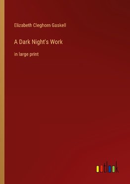 A Dark Night's Work