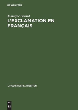 L'exclamation en français