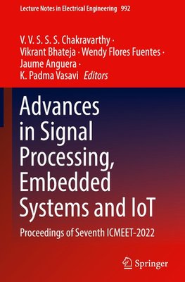 Advances in Signal Processing, Embedded Systems and IoT