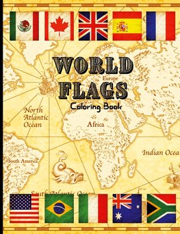 World Flags Coloring Book