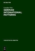 German intonational Patterns