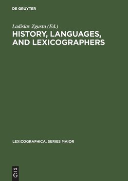 History, languages, and lexicographers