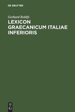 Lexicon Graecanicum Italiae Inferioris