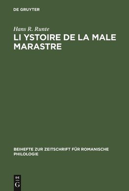 Li Ystoire de la male marastre