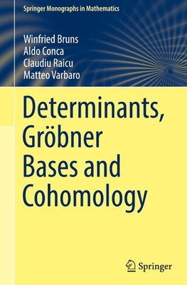 Determinants, Gröbner Bases and Cohomology