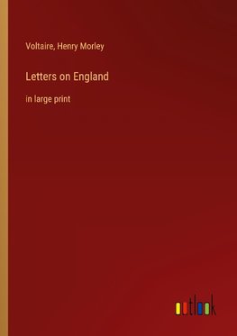 Letters on England