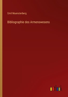 Bibliographie des Armenswesens