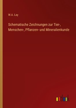 Schematische Zeichnungen zur Tier-, Menschen-, Pflanzen- und Mineralienkunde