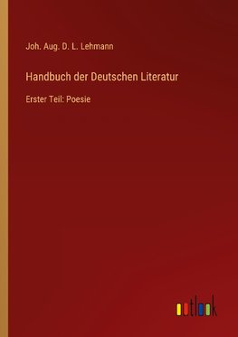 Handbuch der Deutschen Literatur