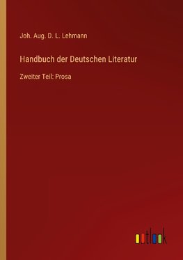 Handbuch der Deutschen Literatur