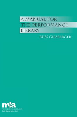 Manual for the Performance Library