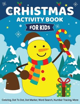 Christmas Activity Book for Kids