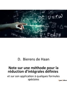 Note sur une méthode pour la réduction d'intégrales définies