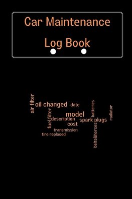 Car Maintenance Log Book