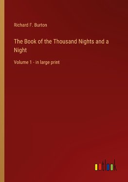 The Book of the Thousand Nights and a Night