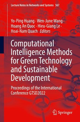 Computational Intelligence Methods for Green Technology and Sustainable Development