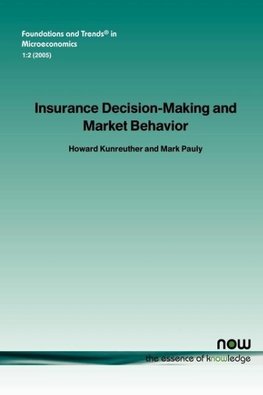 Insurance Decision Making and Market Behavior