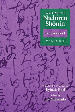 Writings of Nichiren Shonin Followers I