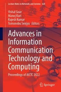 Advances in Information Communication Technology and Computing