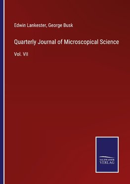 Quarterly Journal of Microscopical Science