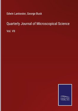 Quarterly Journal of Microscopical Science