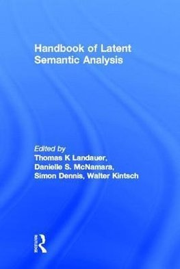 Landauer, T: Handbook of Latent Semantic Analysis