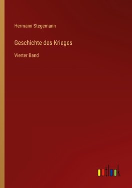 Geschichte des Krieges