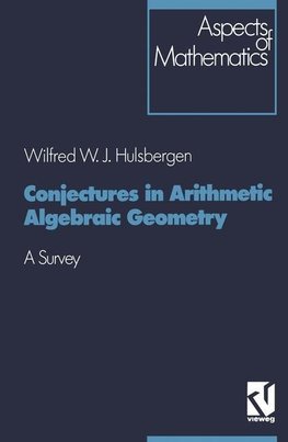 Conjectures in Arithmetic Algebraic Geometry