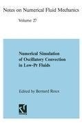 Numerical Simulation of Oscillatory Convection in Low-Pr Fluids