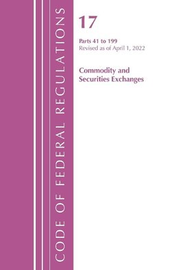 Code of Federal Regulations, Title 17 Commodity and Securities Exchanges 41-199 2022