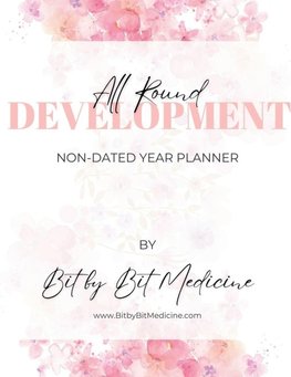 All Round Development Non-Dated Year Planner