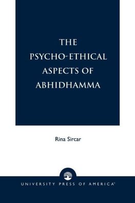 Psycho-Ethical Aspects of Abhidhamma