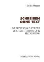 Schreiben ohne Text