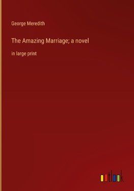 The Amazing Marriage; a novel