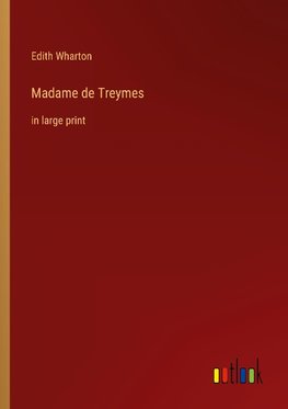 Madame de Treymes