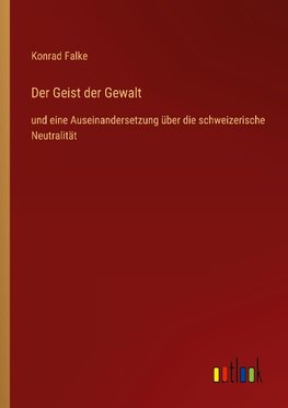 Der Geist der Gewalt