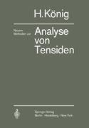 Neuere Methoden zur Analyse von Tensiden