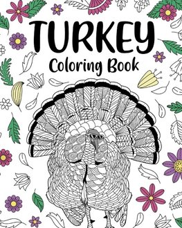 Turkey Coloring Book