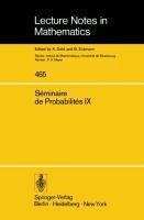 Séminaire de Probabilités IX