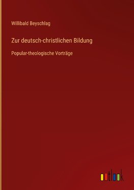 Zur deutsch-christlichen Bildung